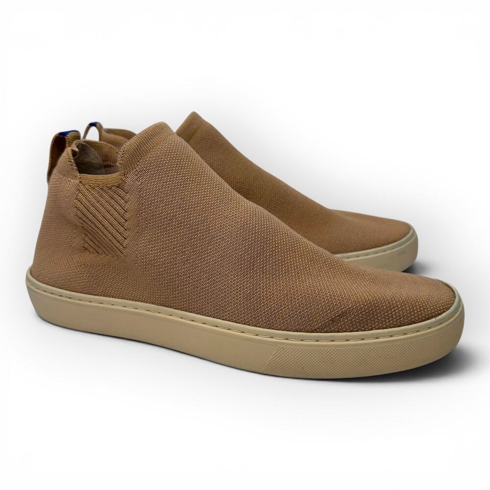Rothys Womens size 10.5 The Chelsea Sneaker Boot Slip-On Knit Wool